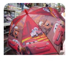 McQueen Childrens Umbrella Red