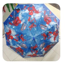 Spiderman Children Umbrella Blue